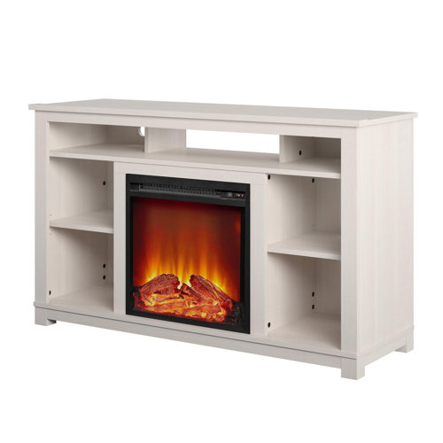 Wrought Studio Burleigh TV Stand for TVs up to 55" with Electric